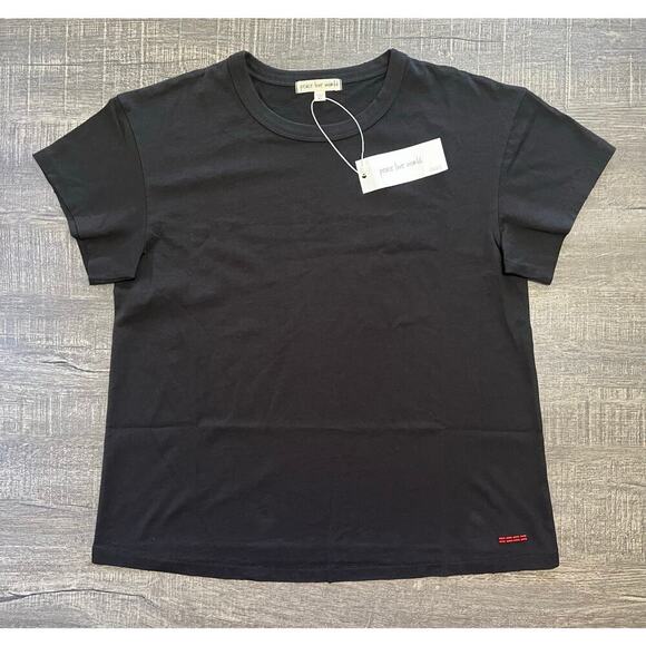 Peace Love World Women's Core Signature Tee, Black, Size XS NWT - Picture 4 of 8